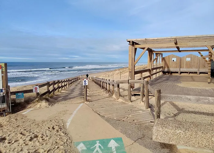 La Parenthese Landaise -maison 8 Pers Jardin بيت للعطل *